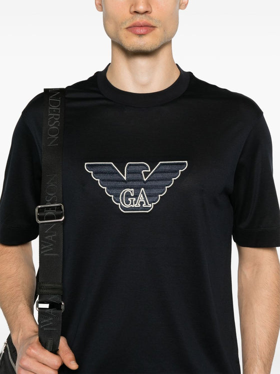 Emporio Armani T-shirt with embroidered logo