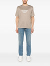 Emporio Armani logo-embroidered T-shirt