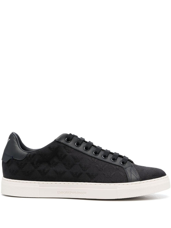 Emporio Armani logo motif sneakers