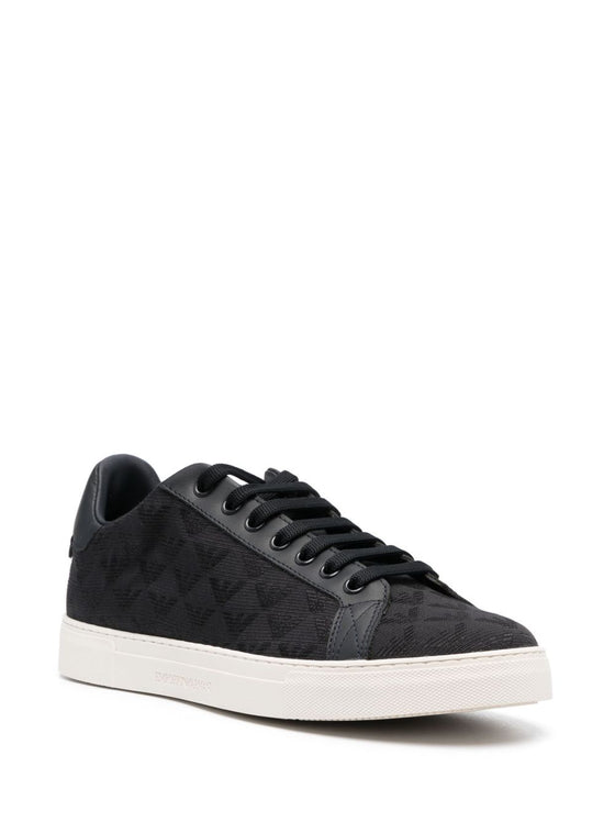 Emporio Armani logo motif sneakers