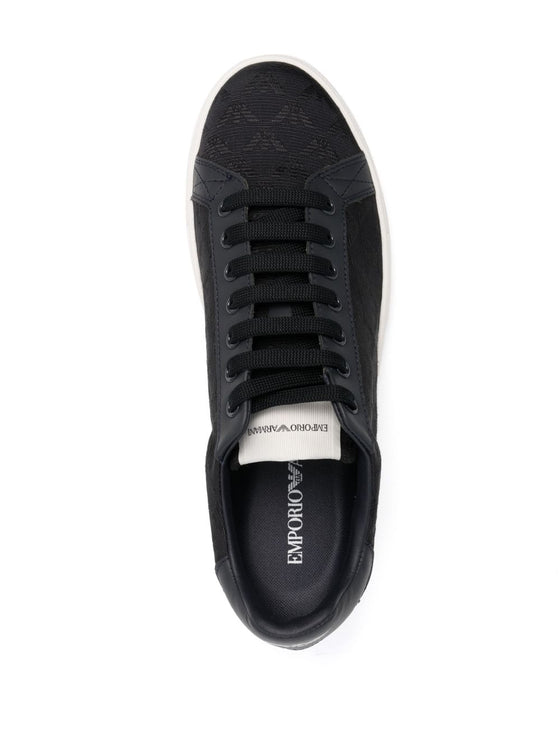 Emporio Armani logo motif sneakers