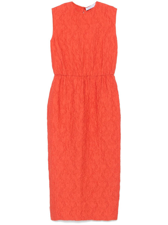 Harris Wharf London Dresses Orange