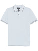 Emporio Armani logo print cotton polo