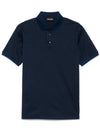Emporio Armani Allover Logo Cotton Polo Shirt