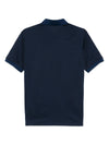 Emporio Armani Allover Logo Cotton Polo Shirt