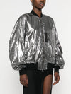 Junya Watanabe Metallic effect bomber jacket