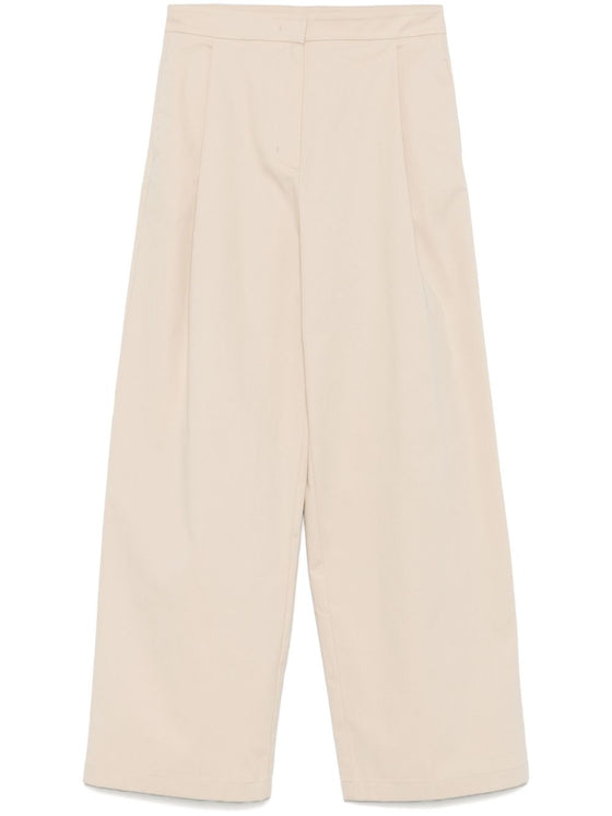 Emporio Armani wide leg trousers