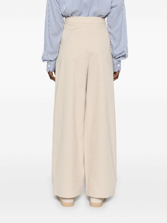 Emporio Armani wide leg trousers