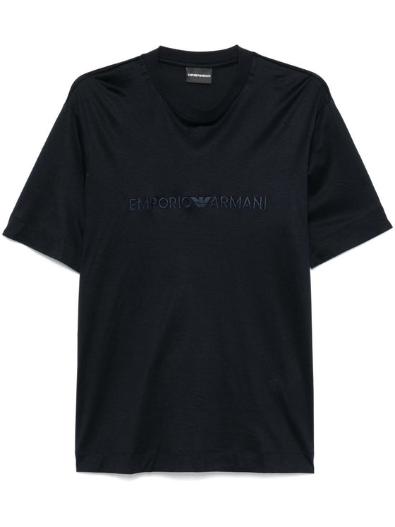 Emporio Armani logo-patch T-shirt