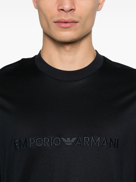 Emporio Armani logo-patch T-shirt
