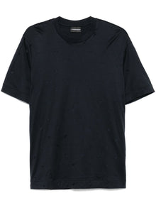  Emporio Armani Allover Logo T Shirt