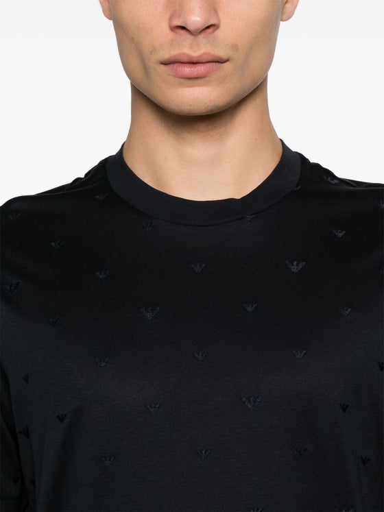 Emporio Armani Allover Logo T Shirt