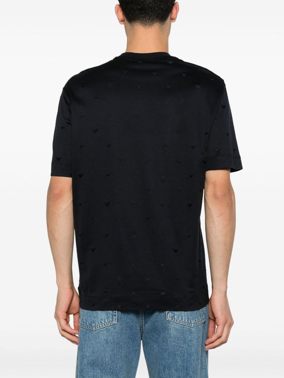 Emporio Armani Allover Logo T Shirt