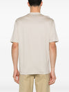 Emporio Armani ASV jersey-Lyocell blend T-shirt with embroidery