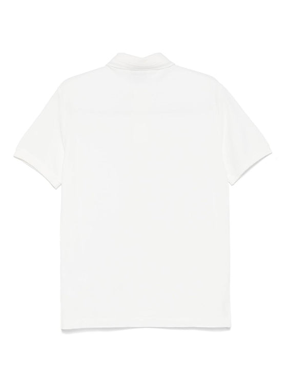 Emporio Armani Jersey polo with logo collar