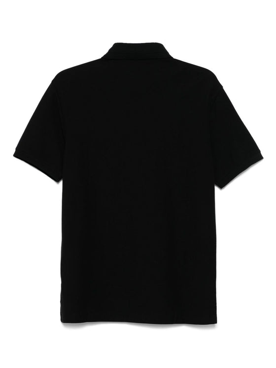 Emporio Armani Jersey polo with logo collar