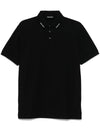 Emporio Armani Jersey polo with logo collar