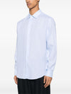 Emporio Armani logo-embroidered long-sleeve shirt