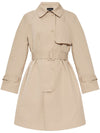 Emporio Armani waterproof trench coat