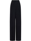 Emporio Armani Straight trousers in silk cady