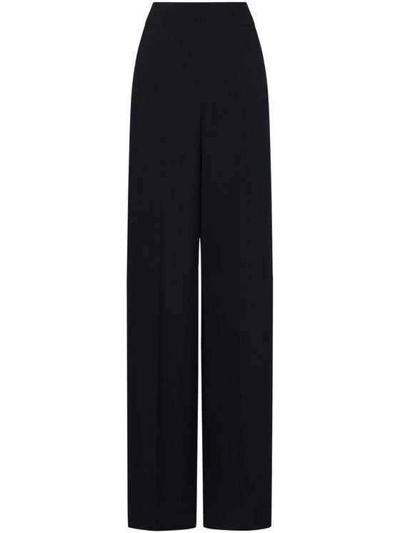 Emporio Armani Straight trousers in silk cady
