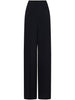 Emporio Armani Straight trousers in silk cady