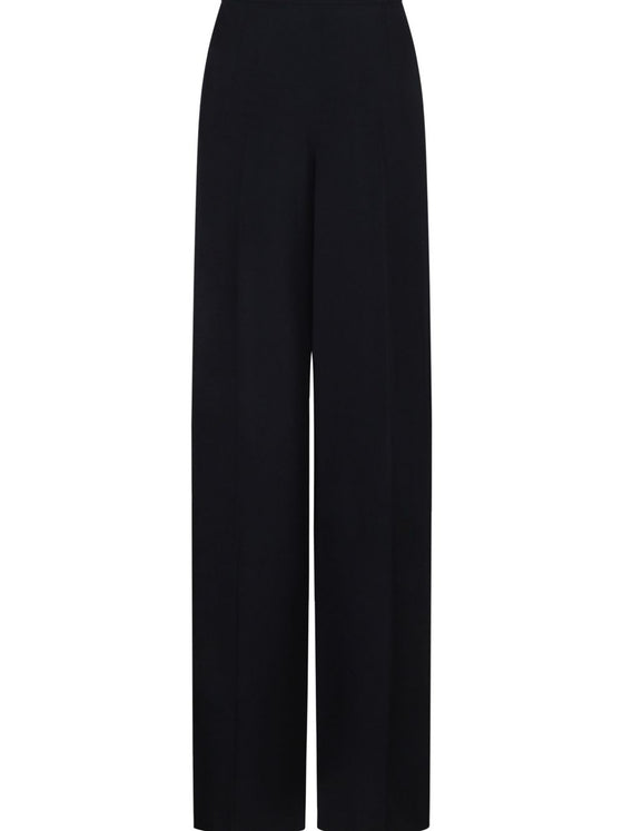 Emporio Armani Straight trousers in silk cady