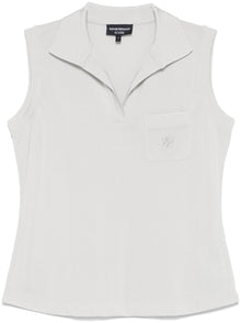  Emporio Armani Logo embroidered vest