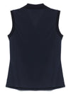 Emporio Armani Icon micro piquet crepe jersey top
