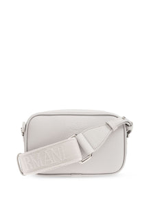  Emporio Armani shoulder bag with logo plaque