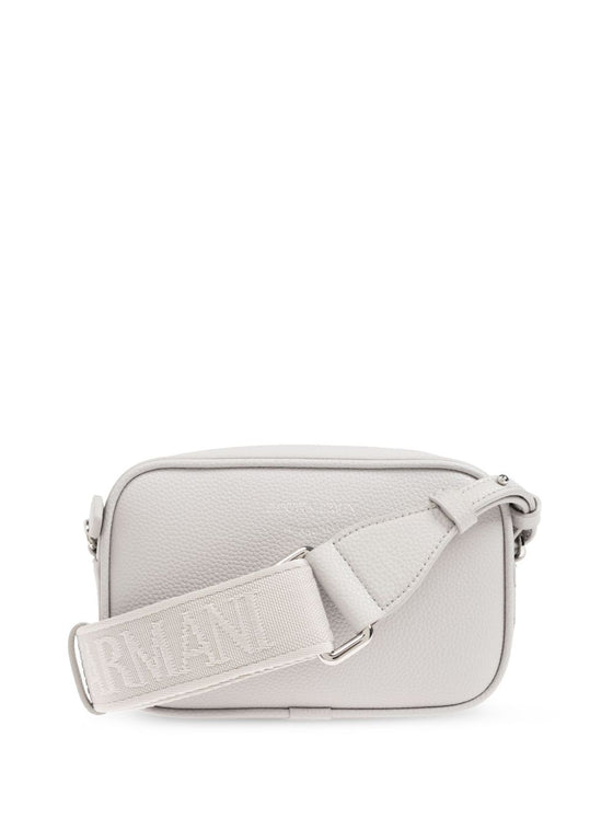 Emporio Armani shoulder bag with logo plaque