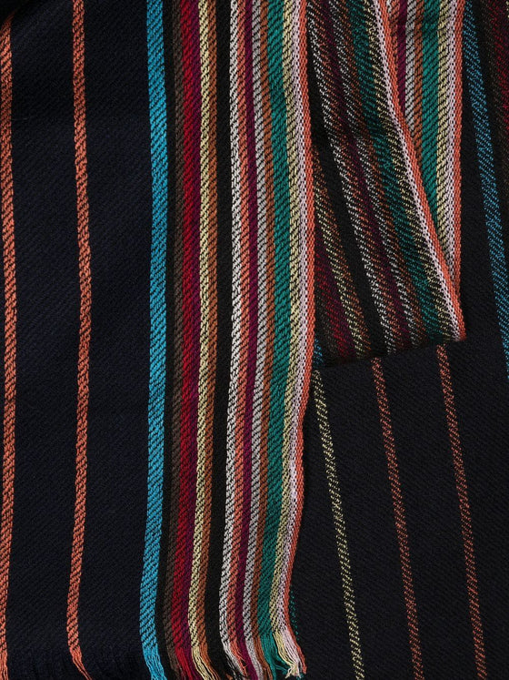 Paul Smith Signature Stripe wool scarf