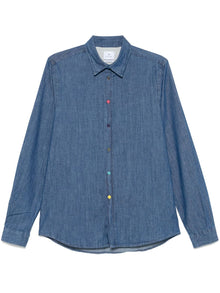  PS By Paul Smith Shirts Blue