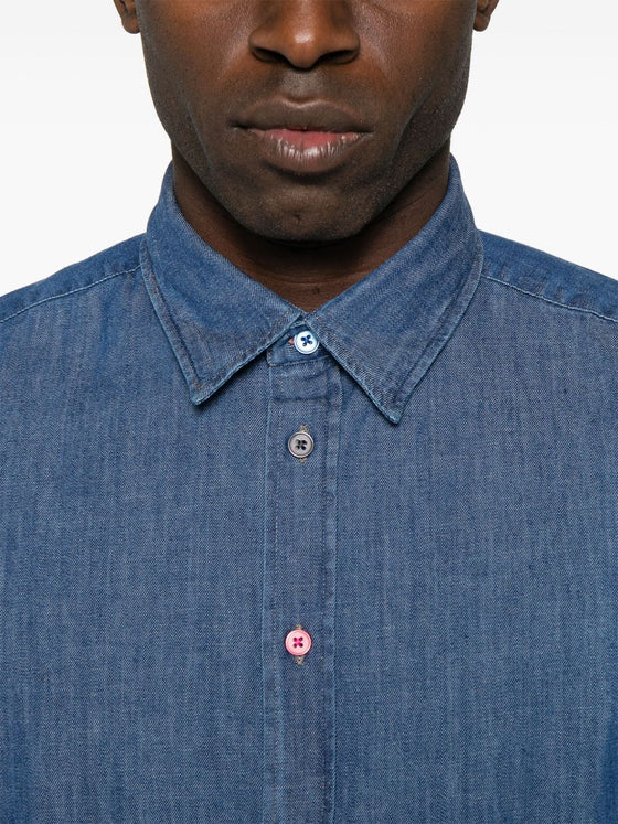 PS By Paul Smith Shirts Blue