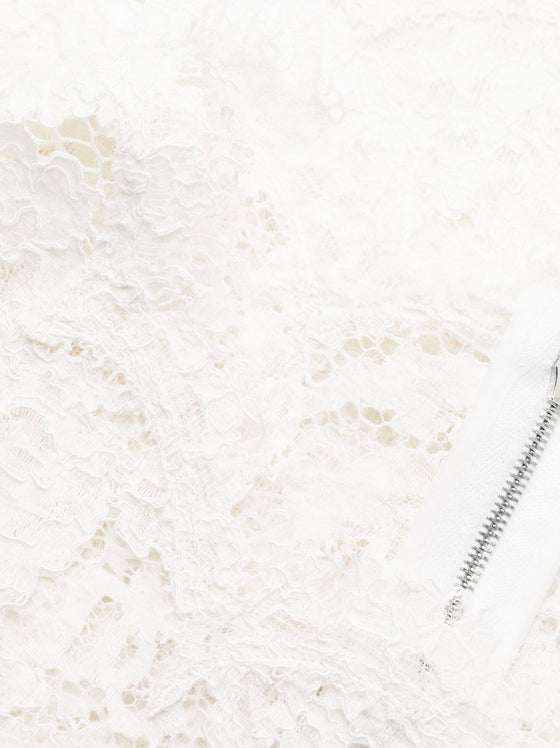 Dolce & Gabbana Sleeveless Lace Mini Dress