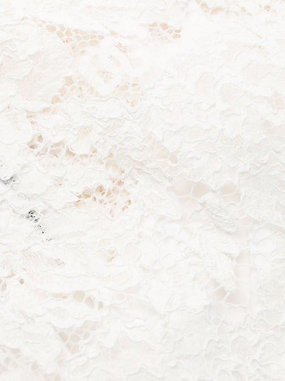 Dolce & Gabbana Sleeveless Lace Mini Dress