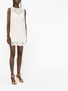 Dolce & Gabbana Sleeveless Lace Mini Dress
