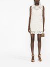 Dolce & Gabbana Sleeveless Lace Mini Dress
