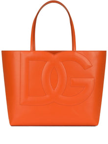  Dolce & Gabbana DG logo medium shopping bag