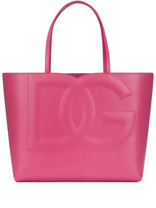  Dolce & Gabbana DG logo medium shopping bag