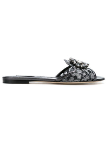  Dolce & Gabbana Sandals Silver