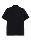 Emporio Armani Jersey polo with logo collar