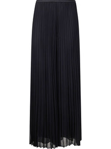  Emporio Armani Georgette pleated trousers