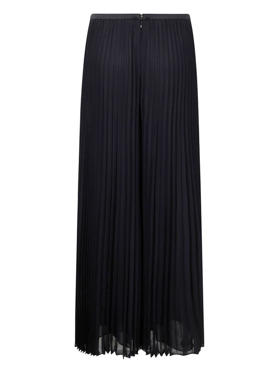 Emporio Armani Georgette pleated trousers