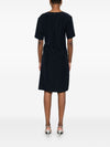 Emporio Armani Short dress with side knot