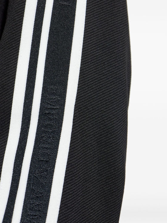 Emporio Armani Full zip jersey sweatshirt with ASV logo bands