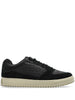Emporio Armani Sneakers in jacquard fabric with logo lettering and suede
