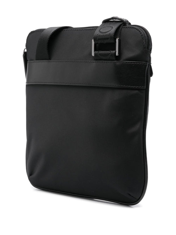 Emporio Armani ASV recycled-nylon flat shoulder bag