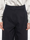 Emporio Armani Cotton Wide Leg Trousers