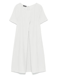  Emporio Armani crew-neck mini dress